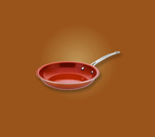 10 Inches Non-stick Copper Frying Pan with Ceramic Coating and Induction cooking,Oven & Dishwasher